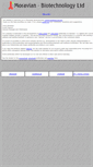 Mobile Screenshot of moravian-biotech.com